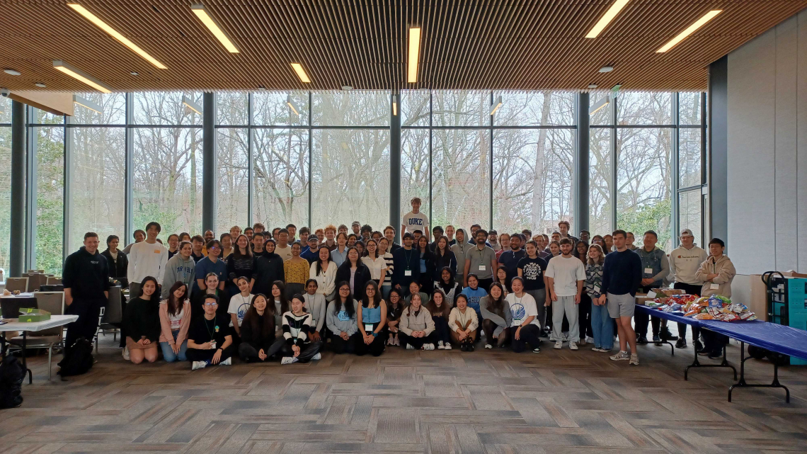 Group of all the students who attended Duke DataFest 2024