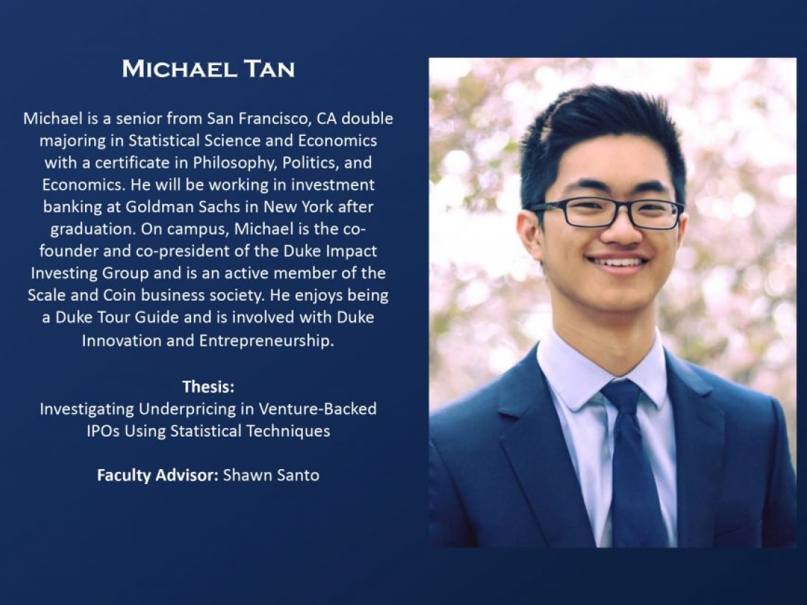 Michael Tan bio and thesis