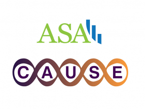 Logos of ASA and CAUSE